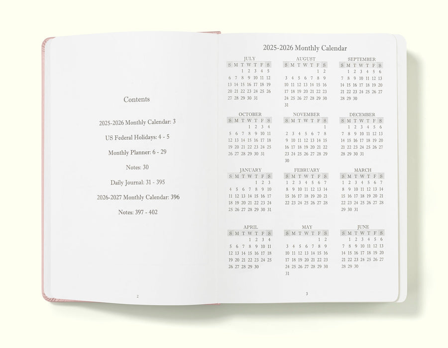 Executive Journal A5 Day Per Page Diary