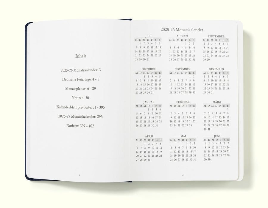 Executive Journal A5 Day Per Page Diary