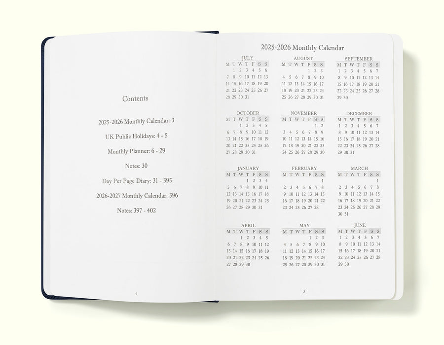 Executive Journal A5 Day Per Page Diary
