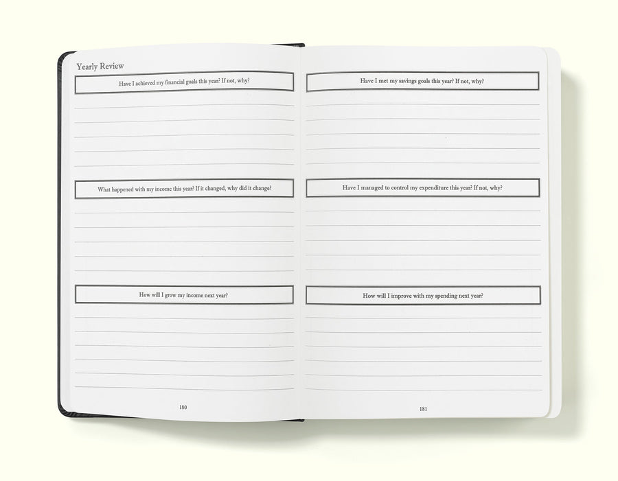 Financial Planner Budget Book
