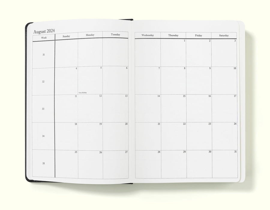 Executive Daily Planner Diary