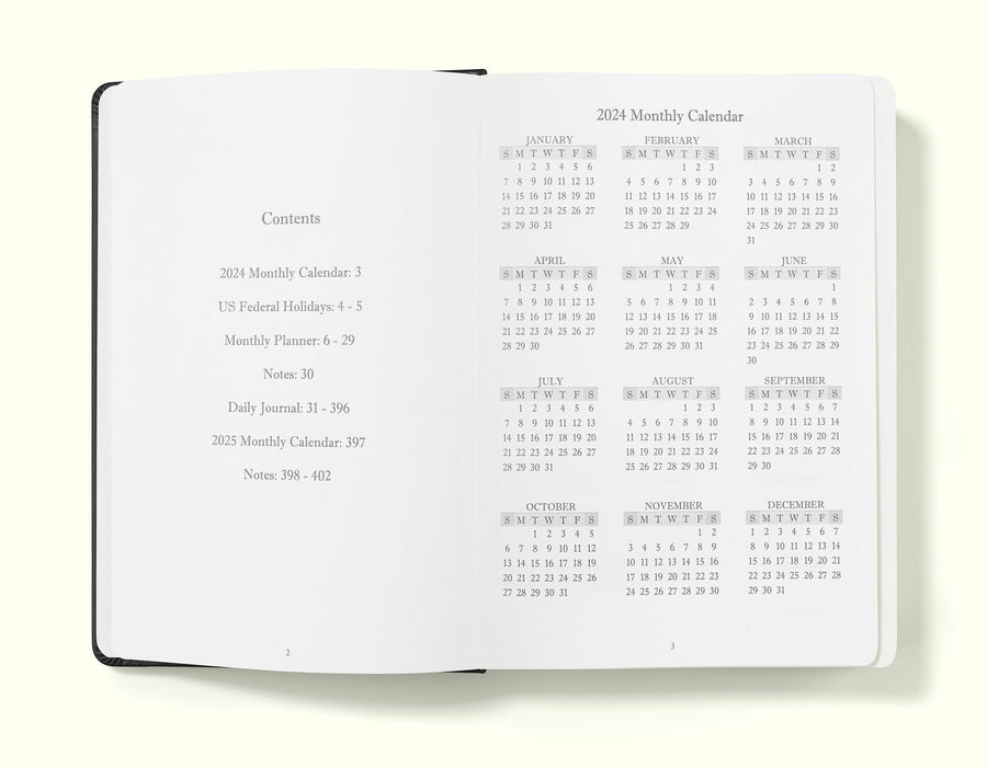 Executive Daily Planner Diary