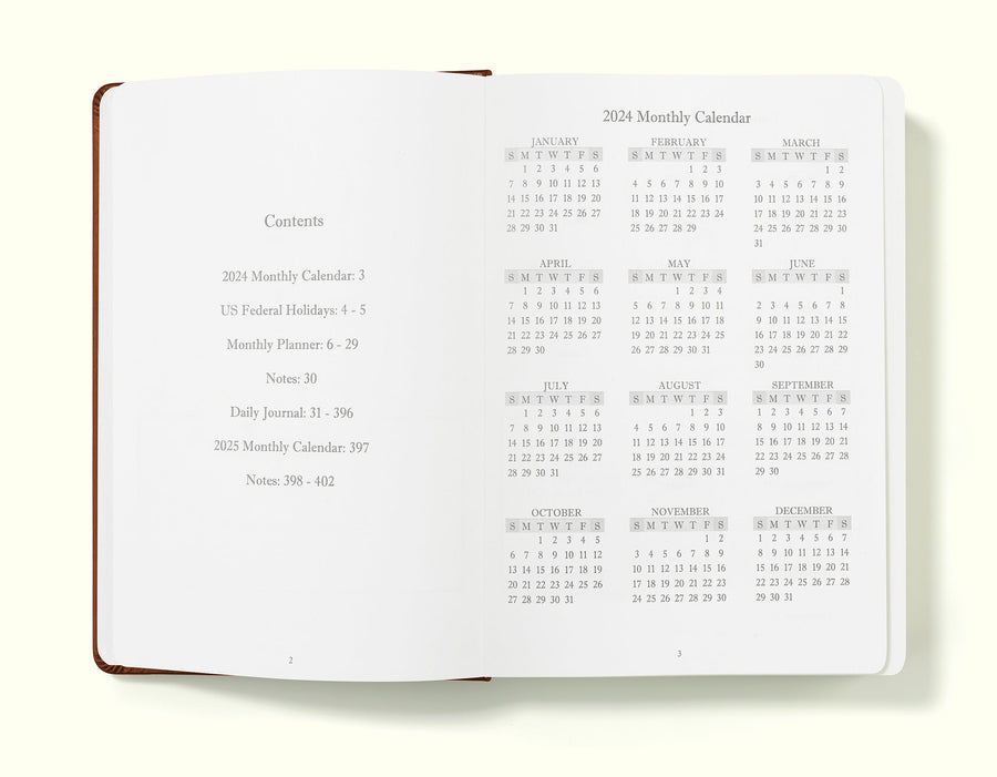 Executive Daily Planner Diary