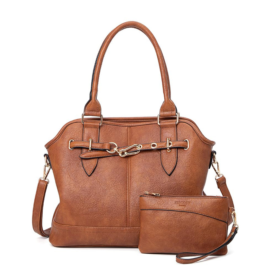Women Tote Bag Handbags PU Leather Fashion Hobo Shoulder Bags with Adjustable Shoulder Strap