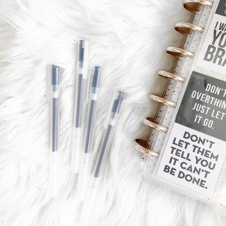 Muji Gel Ink Pens - Perfect for Smooth Writing & Art
