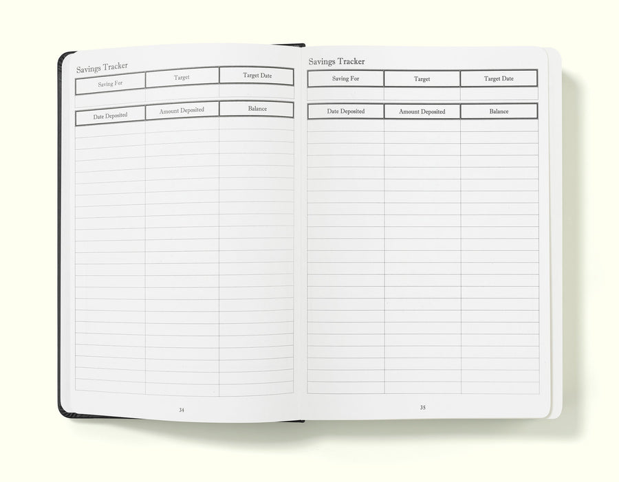 Financial Planner Budget Book