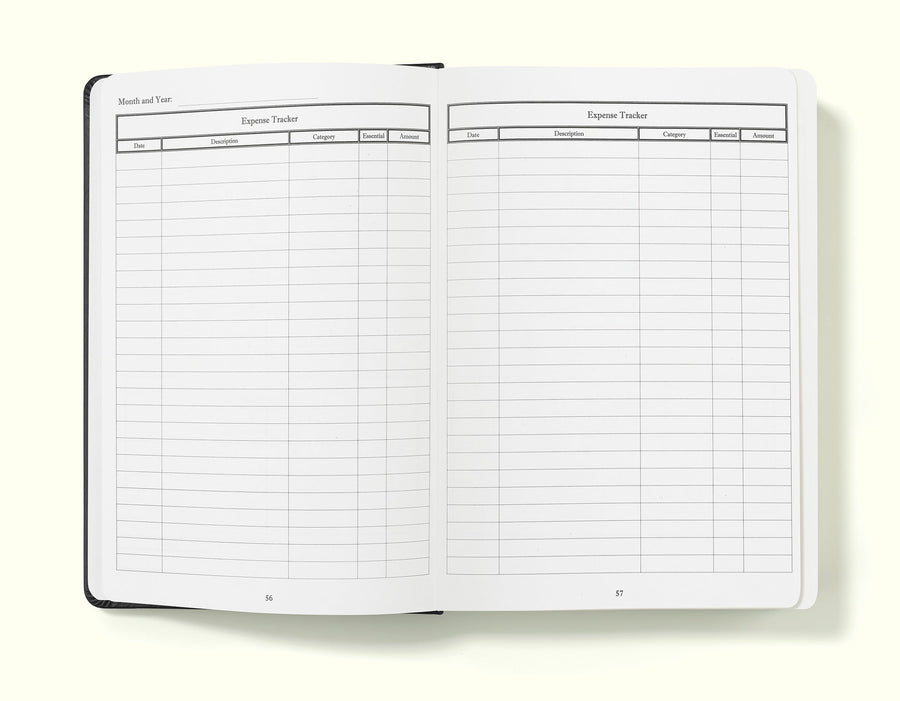 Financial Planner Budget Book