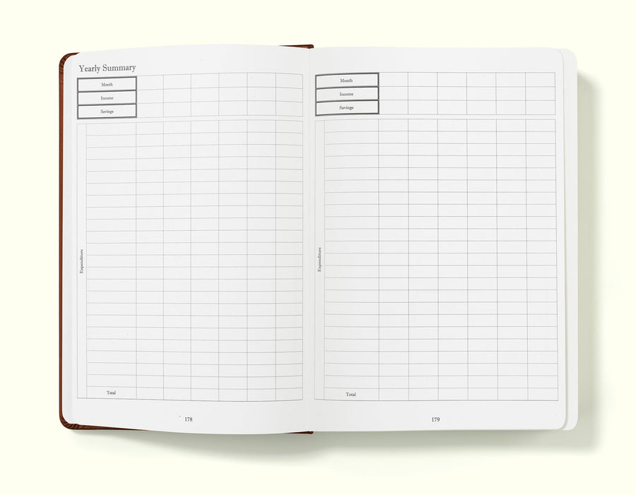 Financial Planner Budget Book