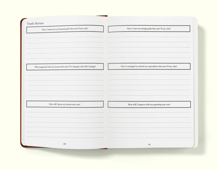 Financial Planner Budget Book