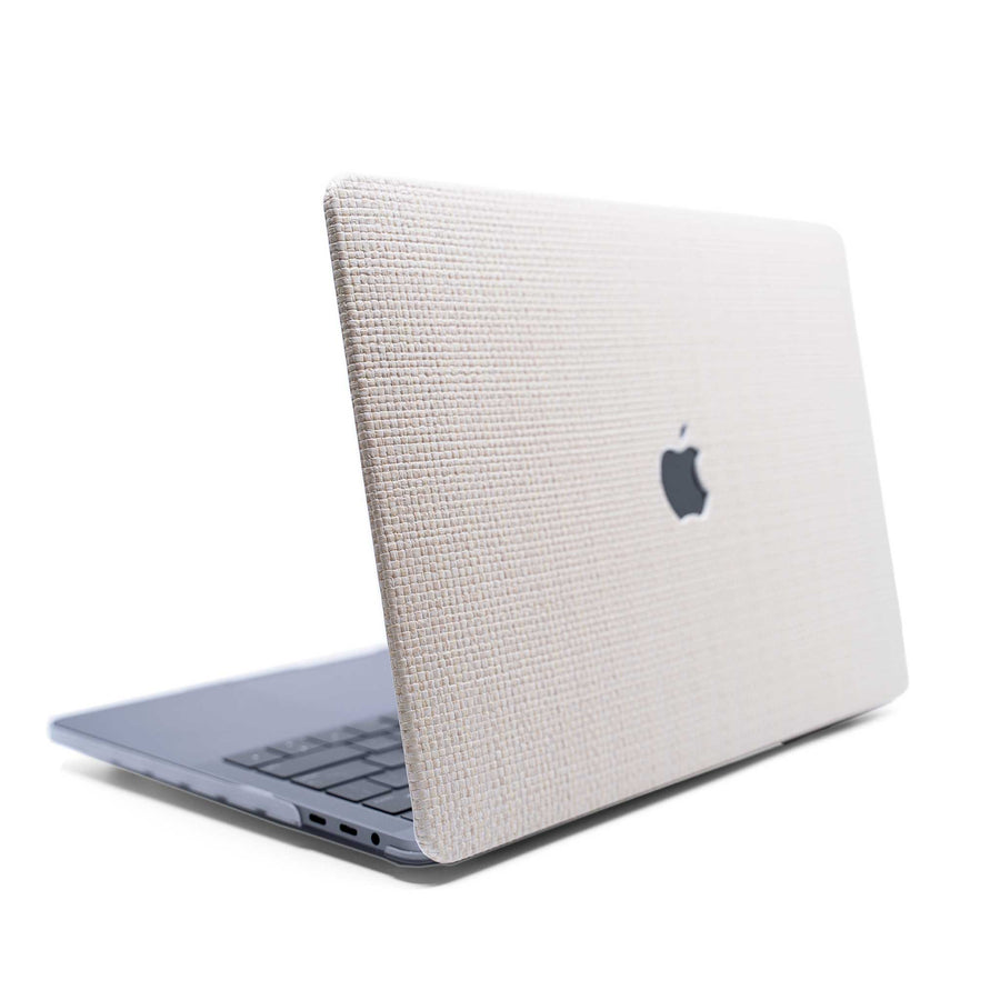 Woven Leather MacBook Case